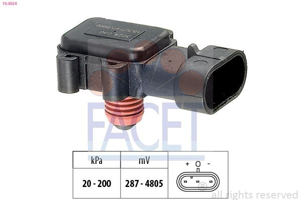 Датчик абсолютного давления 906070 Metzger