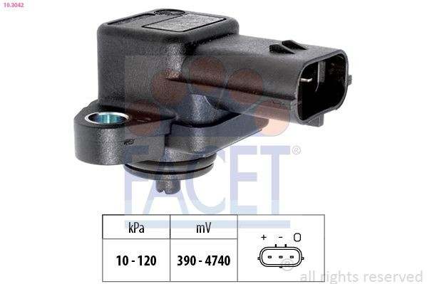 Датчик абсолютного давления в коллекторе Ford Connect TOURNEO автобус (PU2) (2002 - 2013) цена, от 28.17 USD