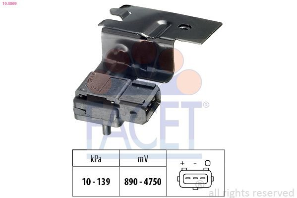Датчик давления воздуха на Volvo S80 I TS, TH, KV