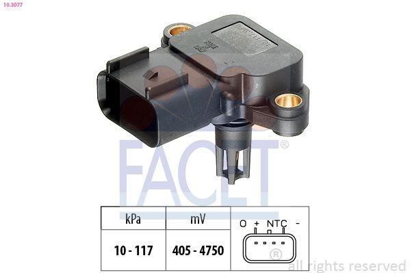 Датчик абсолютного давления в коллекторе Ford Focus I седан (DFW) (1999 - 2005) цена, от 30.37 USD