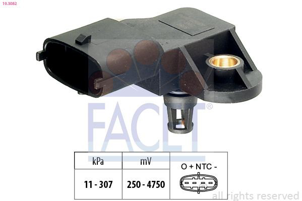 Датчик абсолютного давления 41906179 AND
