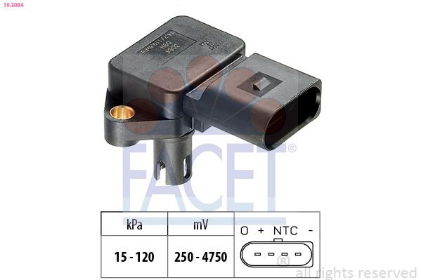 Датчик абсолютного давления в коллекторе Magneti Marelli APS125 цена, от 16.91 USD