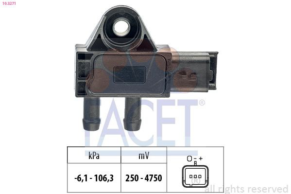 Датчик давления выхлопных газов SPS008 Magneti Marelli
