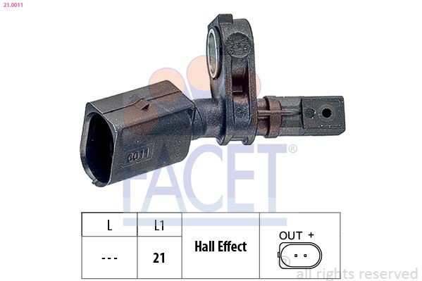 Датчик АБС (ABS) передний левый ABS23 CX/Complex