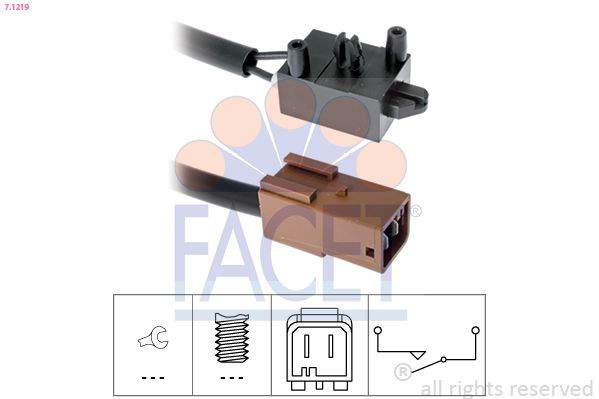 71219 Facet Датчик включения сцепления