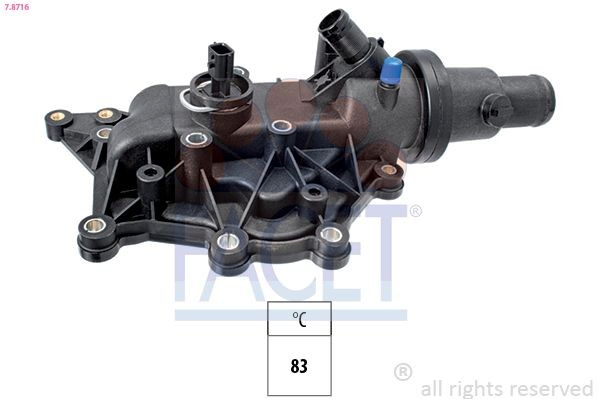 Корпус термостата в сборе на Renault Scenic II JM0, JM1