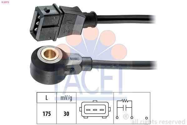 Датчик самовоспламенения на Volkswagen Polo III 6KV2