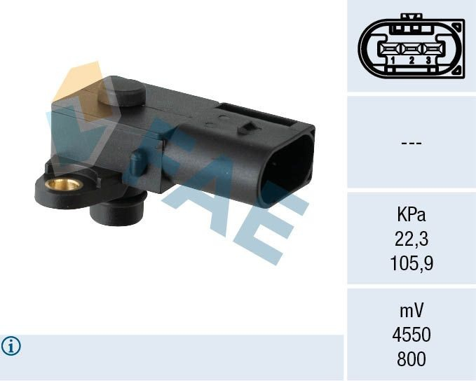 Купить Датчик абсолютного давления Бмв 5  F10