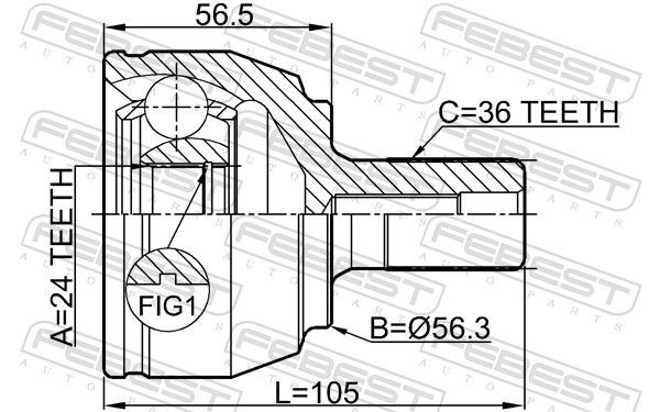 Граната колесная Ford Focus II кабриолет (CA5) (2006 - 2010) цена, от 30.46 USD