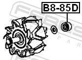  Подшипники генератора Mitsubishi Lancer 9