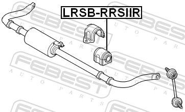 Резинка заднего стабилизатора Land Rover Range Rover SPORT I внедорожник (L320) (2005 - 2013) цена, от 30.62 USD