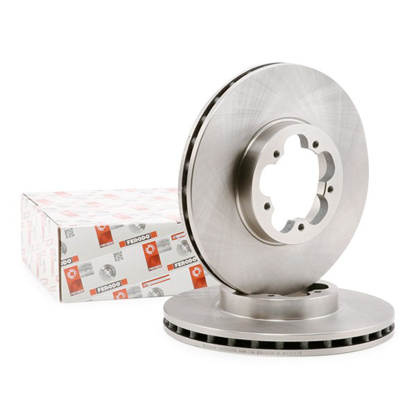 DDF1555 Ferodo Диск тормозной передний