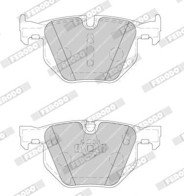 Купить FDB1748 Ferodo Колодки тормозные задние, дисковые