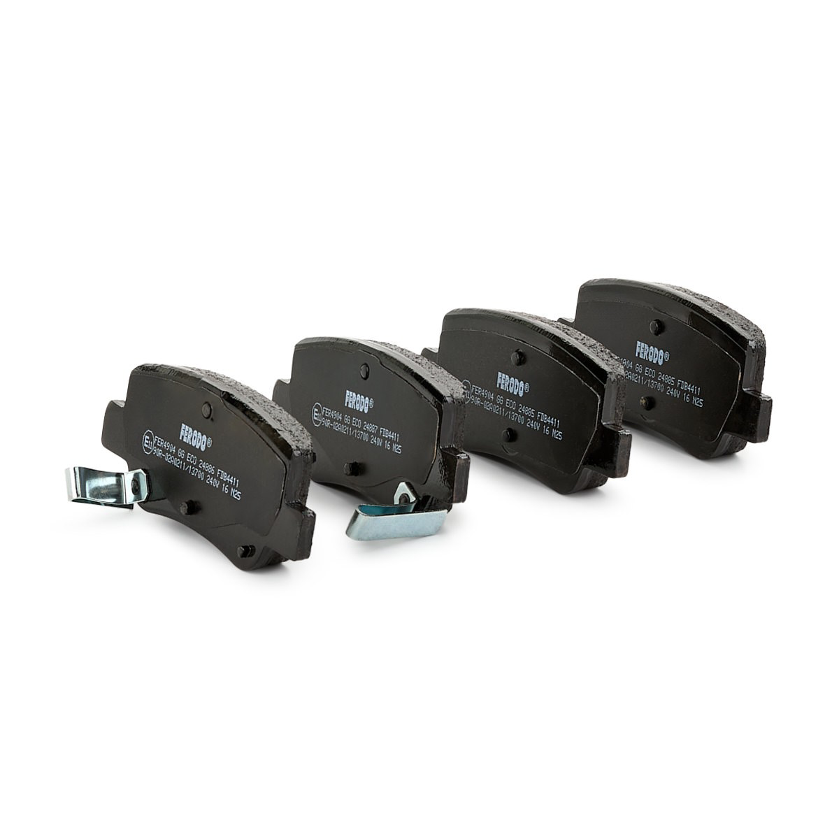Купить FDB4411 Ferodo Колодки тормозные задние, дисковые
