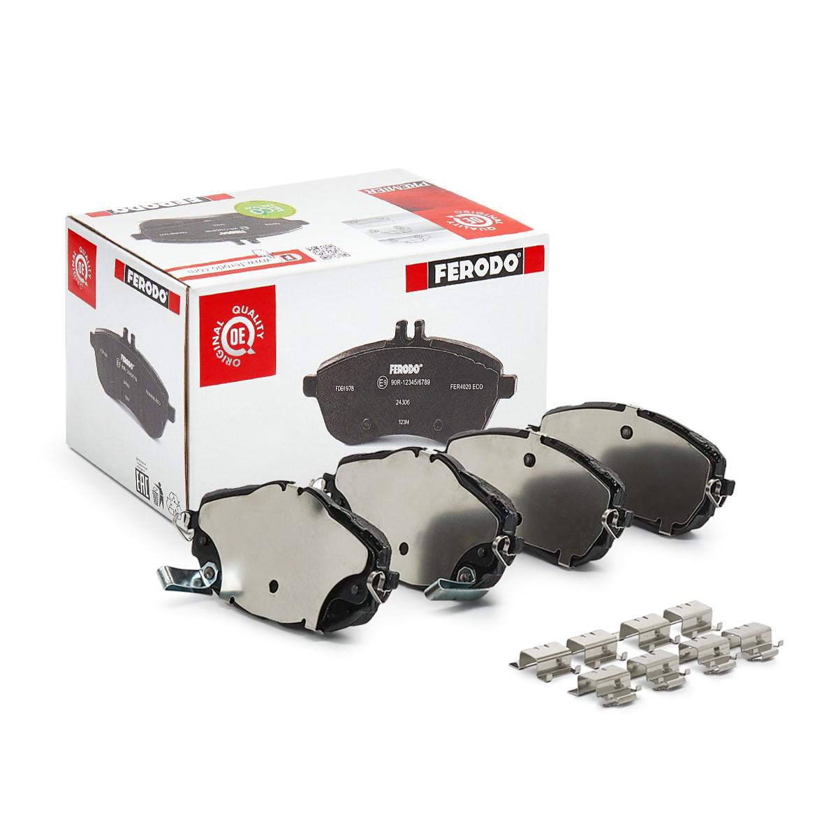 Передние тормозные колодки FDB4648 Ferodo