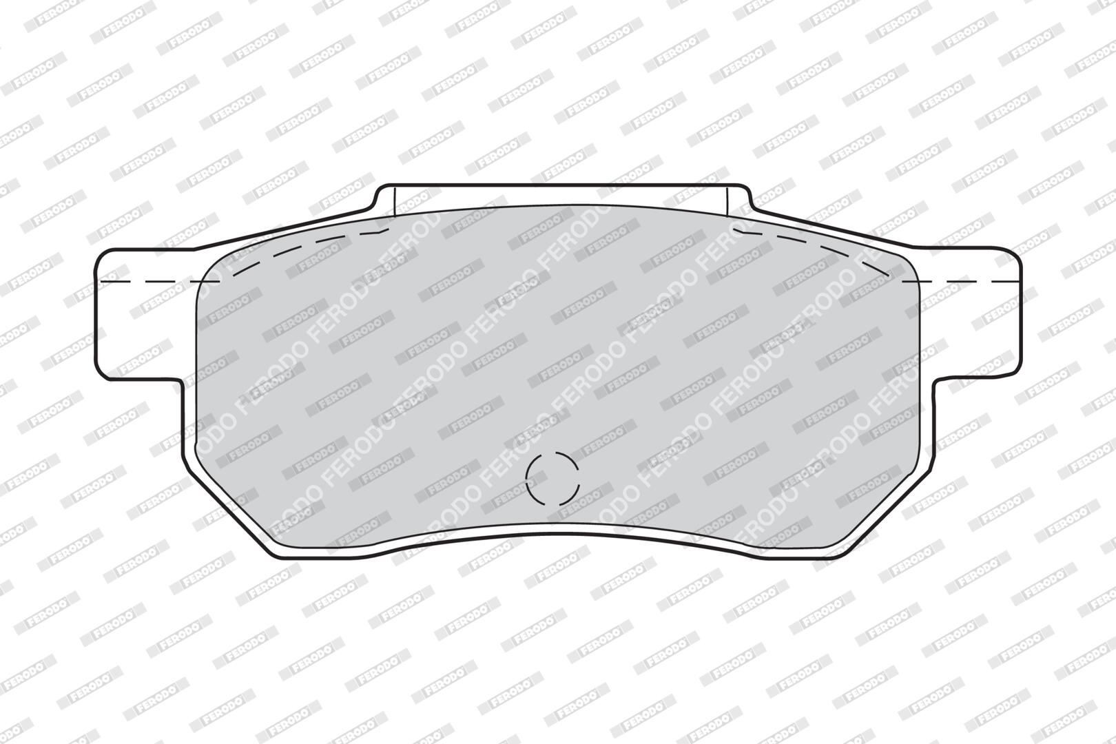 Колодки дисковые  Ferodo FDB472 цена, от 12.95 USD
