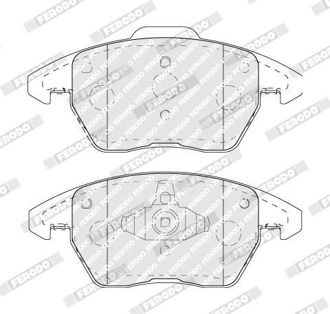 Колодки Ferodo FDB5110 цена, от 35.54 USD