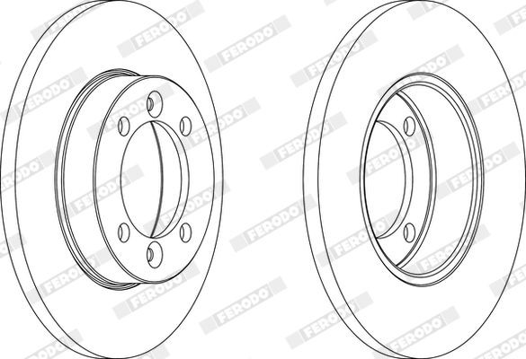 Передние тормозные колодки 71770966 Fiat/Alfa/Lancia