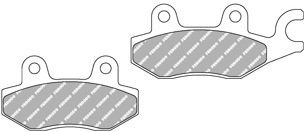 Купить 3LDW004510 Yamaha Колодки тормозные
