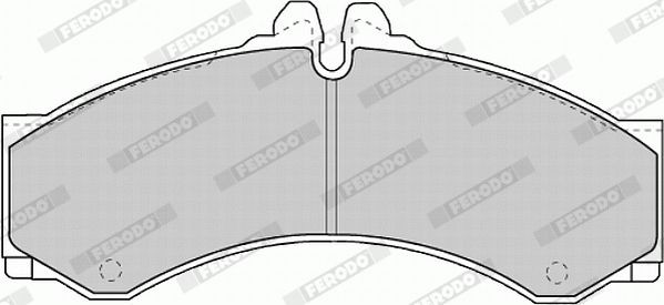 Купить FVR1043 Ferodo Колодки тормозные