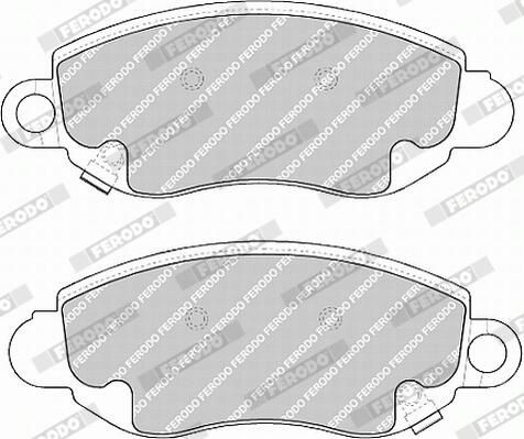Купить FVR1381 Ferodo Колодки тормозные