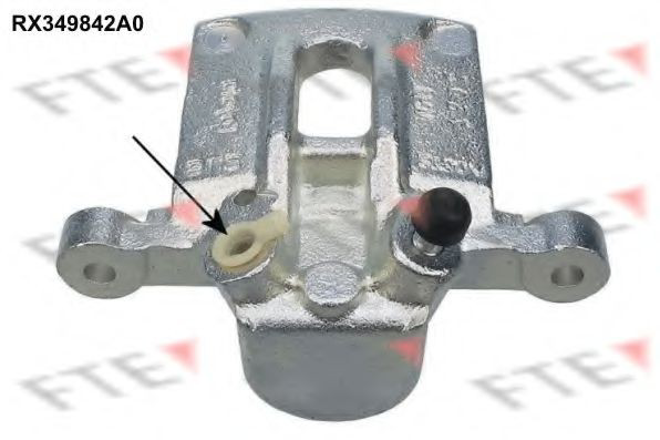RX349842A0 FTE Суппорт тормозной задний правый