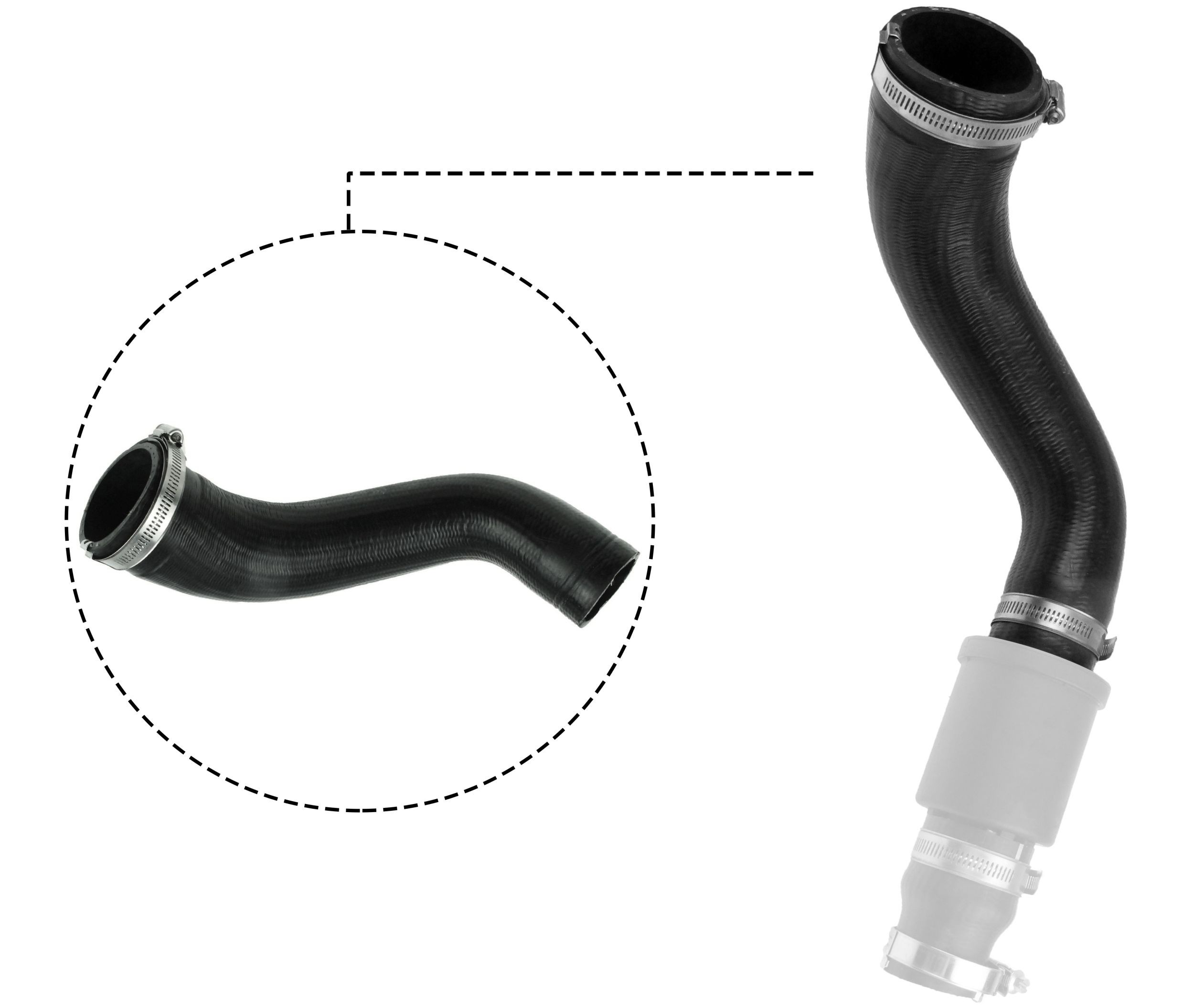 1863394 Ford Патрубок интеркуллера