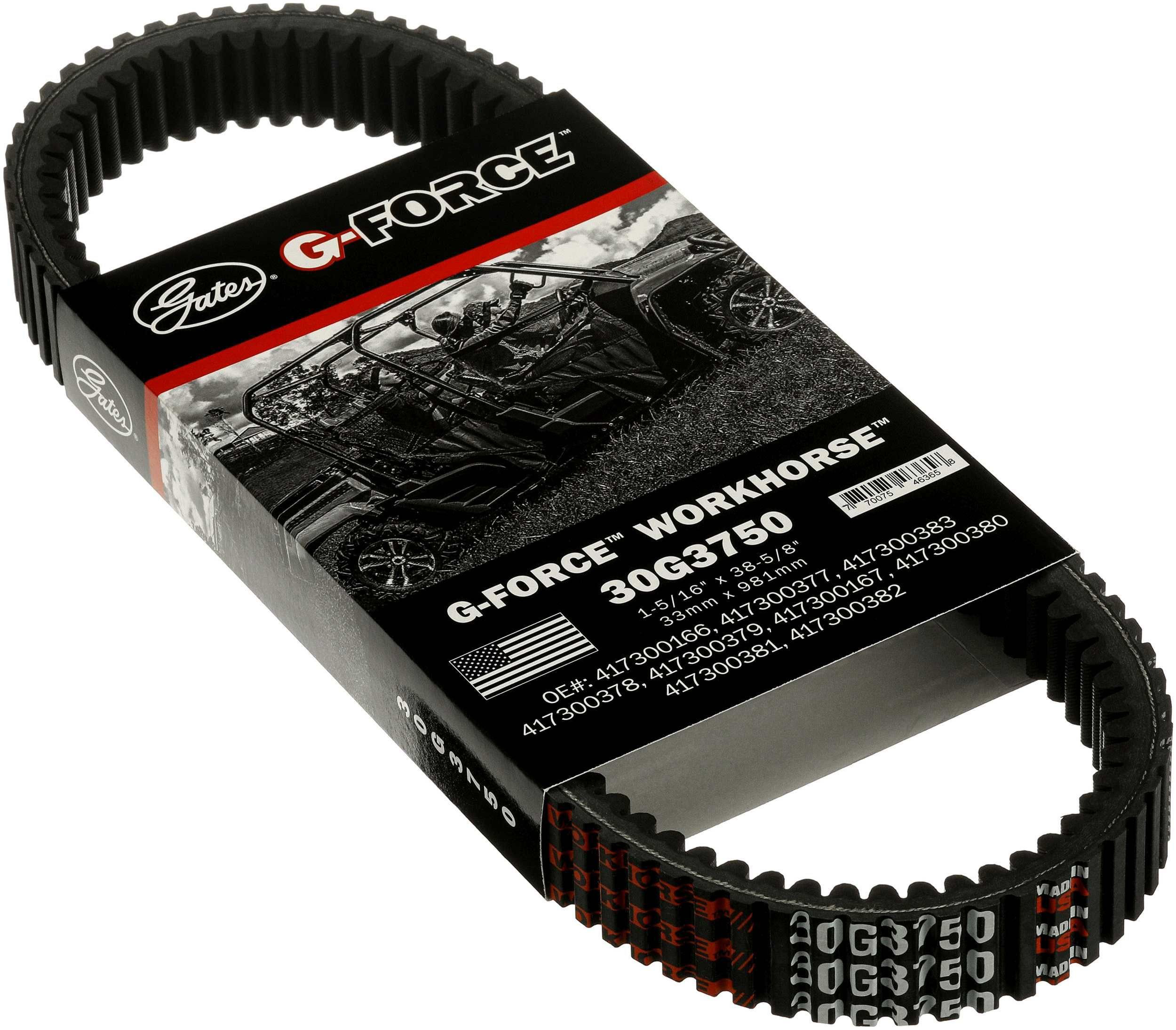 Ремень вариатора Gates 30G3750 цена, от 128.12 USD