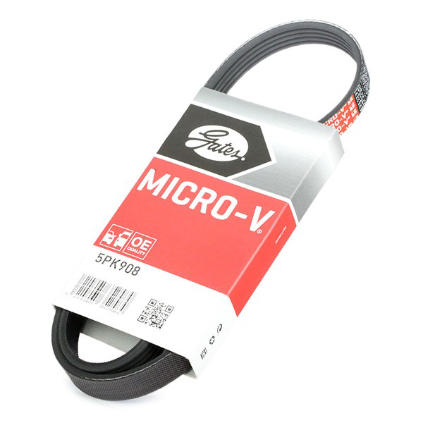 Ремень генератора 5PK908 Gates