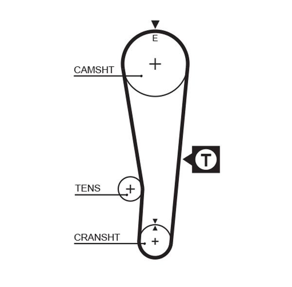 Купить K015382XS Gates Комплект ГРМ