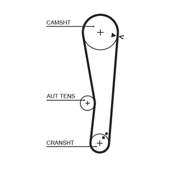 Купить K015568XS Gates Комплект ГРМ