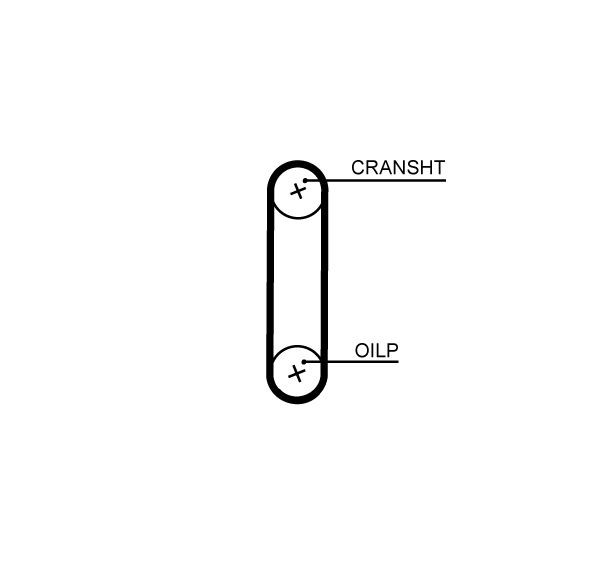 Комплект ГРМ KP3T359HOB1 Gates