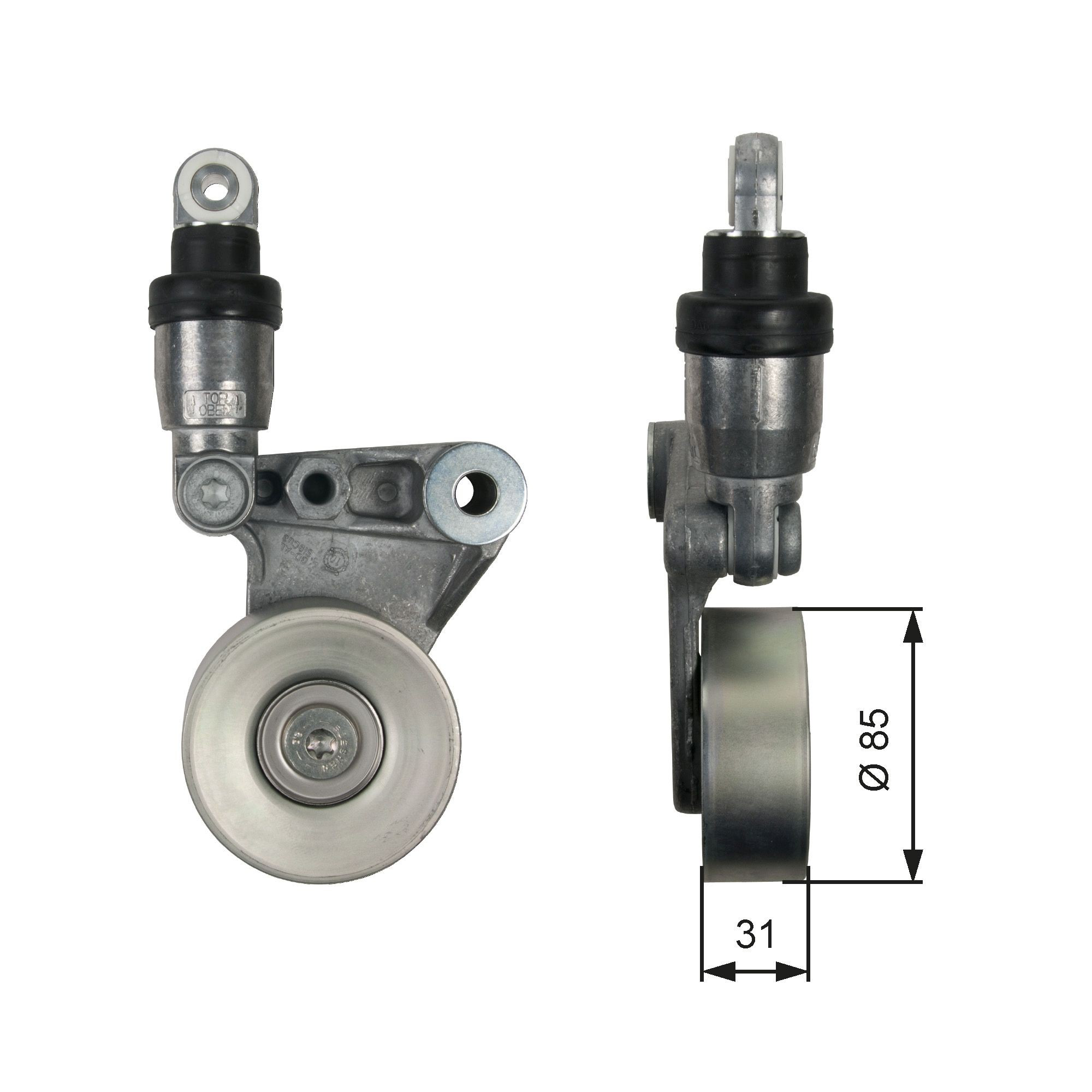 Роликовий модуль натяжителя ремня Renault (RVI) 117502W20C цена, от 24.74 USD
