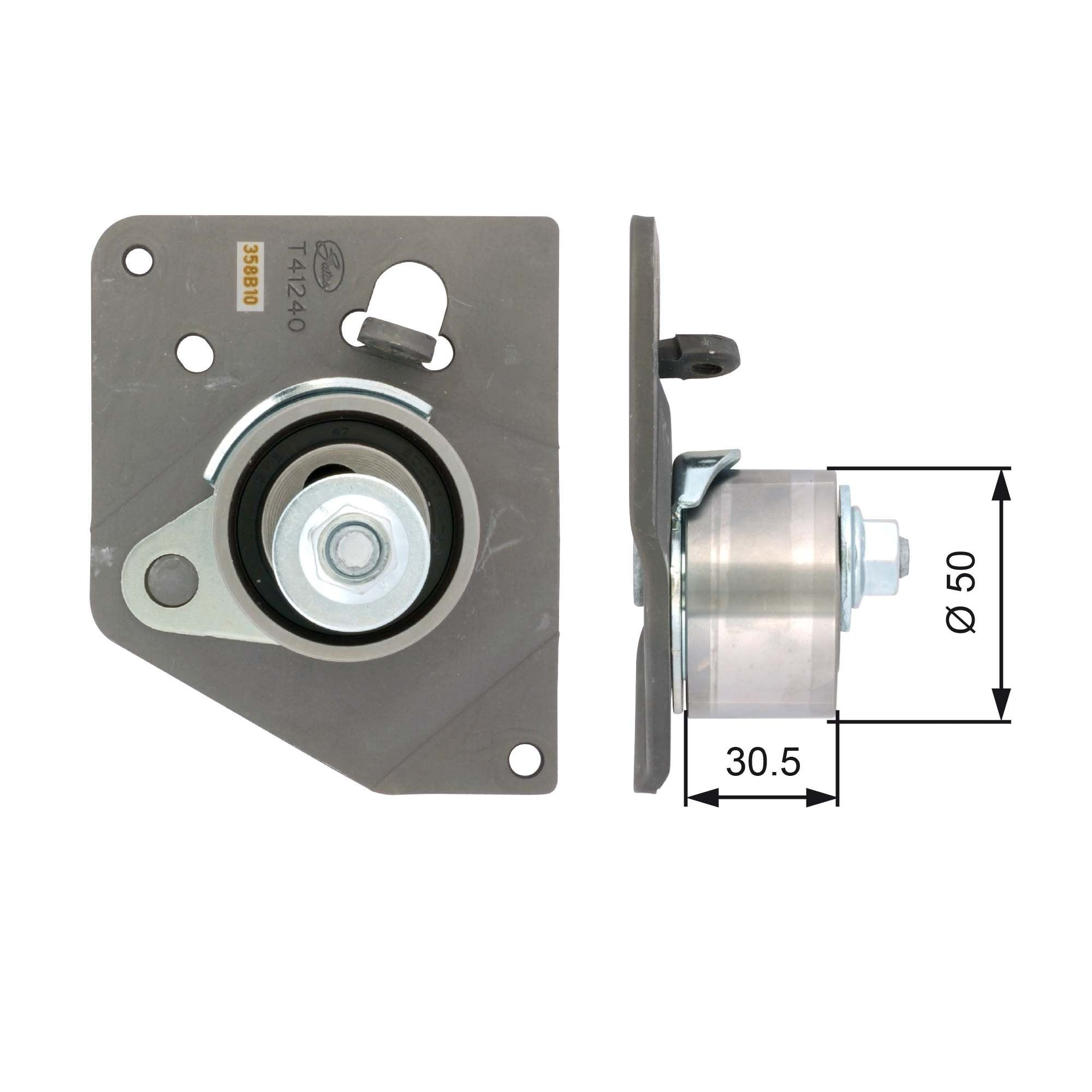 Натяжной ролик ремня ГРМ Airtex CT0002 цена, от 39.11 USD