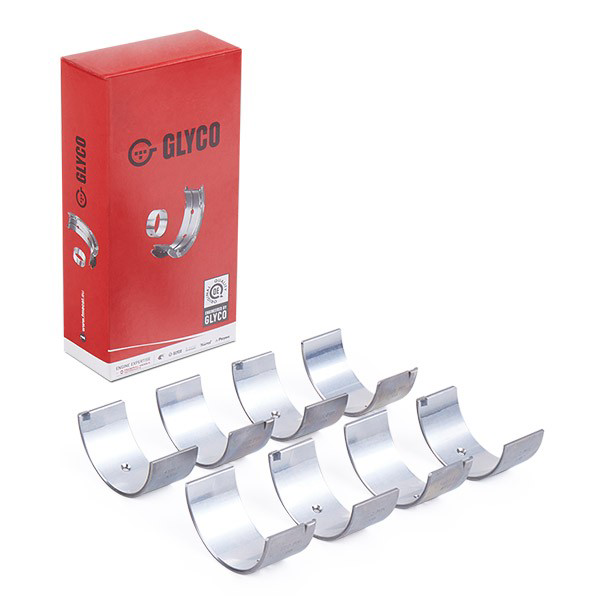 Шатунные вкладыши коленчатого вала Glyco 0141554 цена, от 21.67 USD