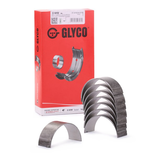 Шатунные вкладыши коленчатого вала Glyco 014183 цена, от 24.50 USD