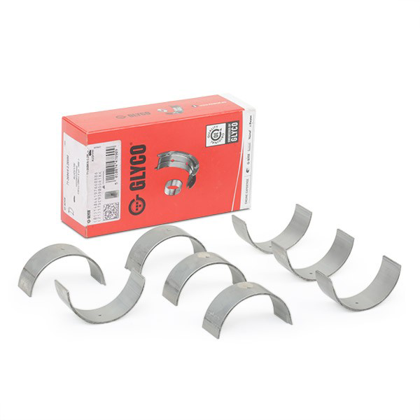 7136944025MM Glyco Вкладыши коленвала шатунные комплект 1-й ремонт