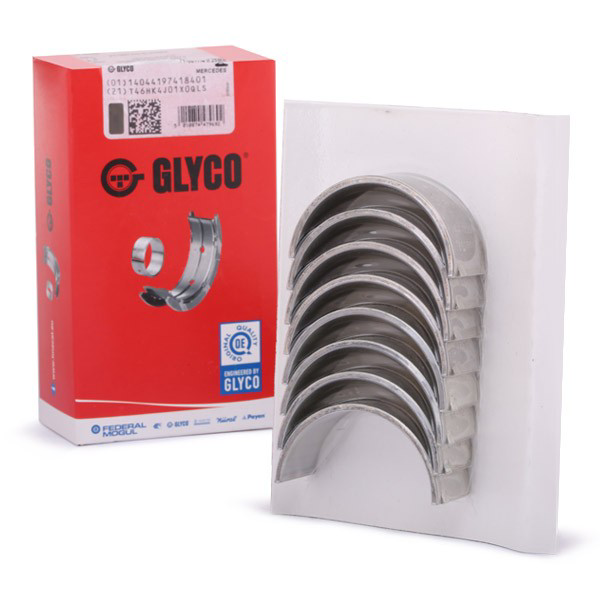 Вкладыши коленвала, шатунные, комплект, 1-й ремонт (+0,25) Glyco 7138174025MM цена, от 30.89 USD