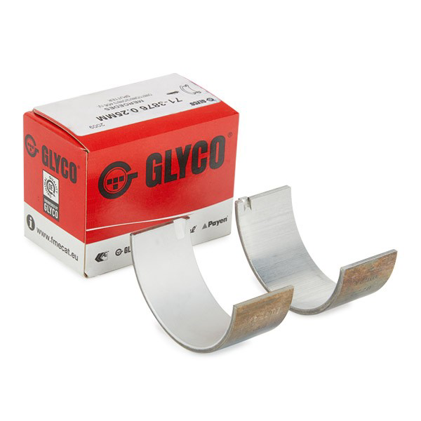 713876025MM Glyco Вкладыши коленвала шатунные комплект 1-й ремонт