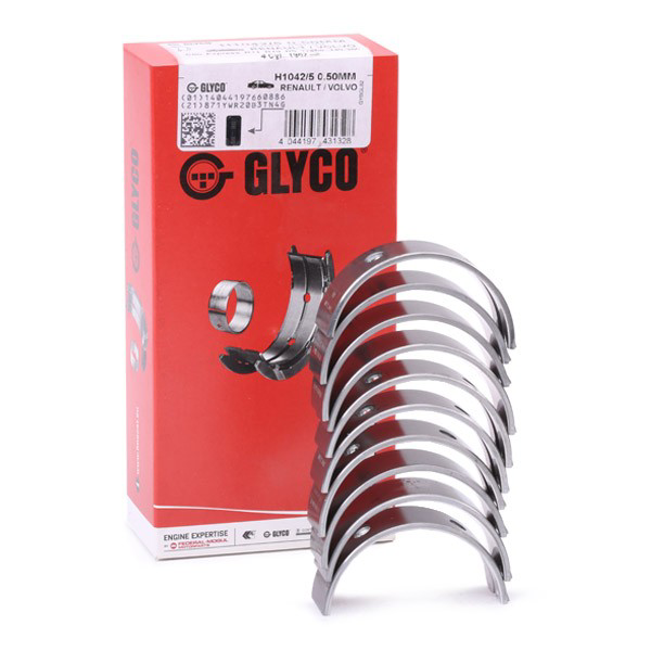 Вкладыши коленвала, коренные, комплект, 2-й ремонт (+0,50) Renault (RVI) 7701459377 цена, от 20.68 USD