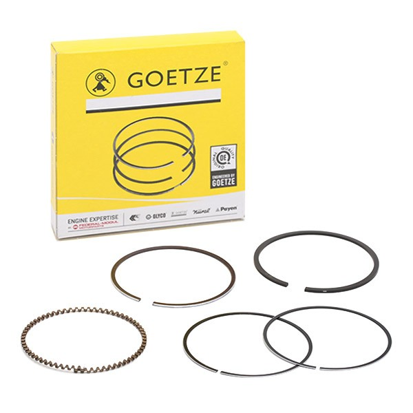 Купить 0813670000 Goetze Комплект поршневых колец на 1 цилиндр, стандарт