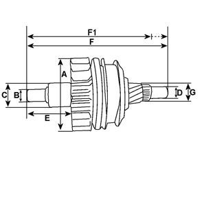 Купить Шкив генератора Фольксваген Джетта II 19E, 1G2, 165, 167
