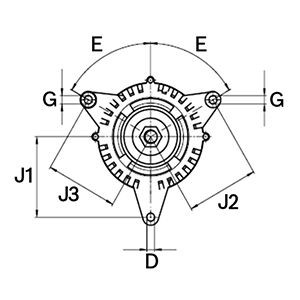 Автомобильный генератор Cargo F032112159 цена, от 166.65 USD