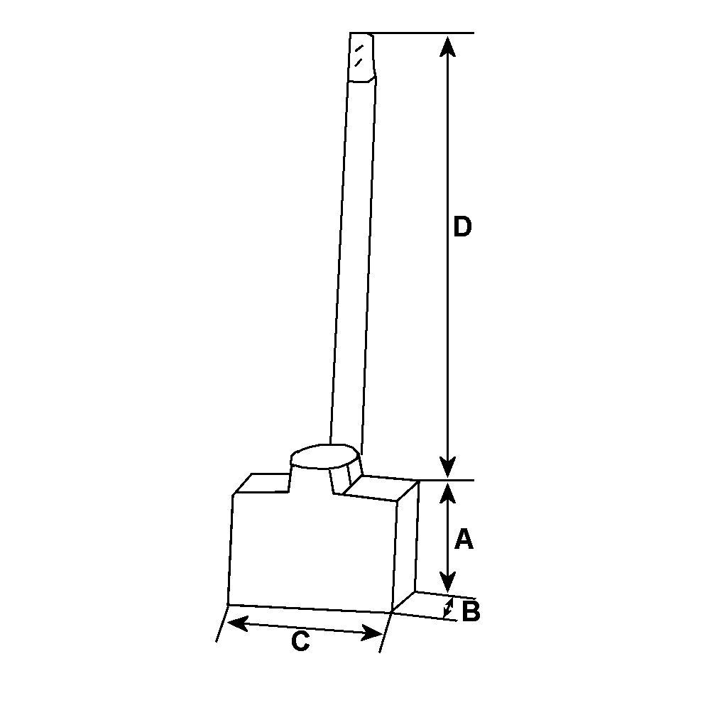 Купить 2814270020 Daihatsu Щетки стартера
