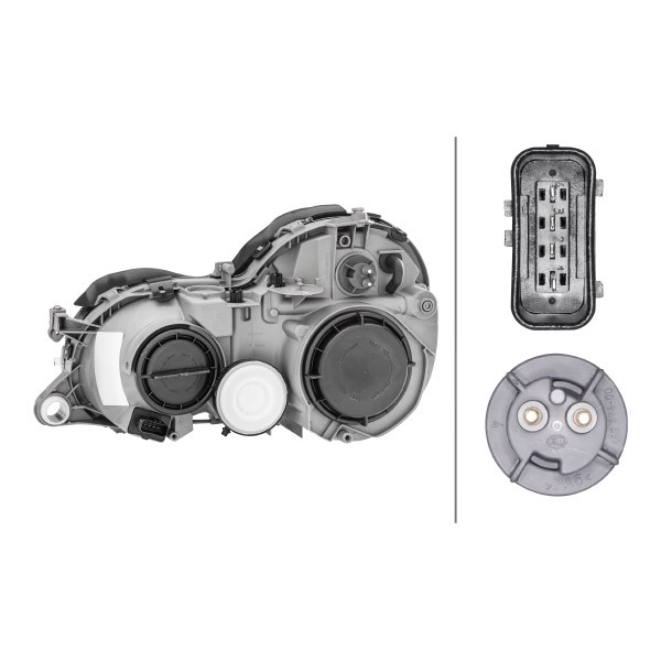 Правая блок фара Mercedes CLK купе (C208) (1997 - 2002) цена, от 141.68 USD