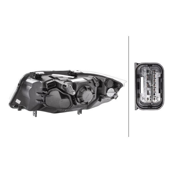 Правая блок фара HELLA 1E3354697021 цена, от 161.56 USD