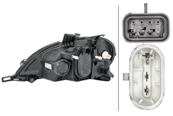 Фара правая HELLA 1EA963130461