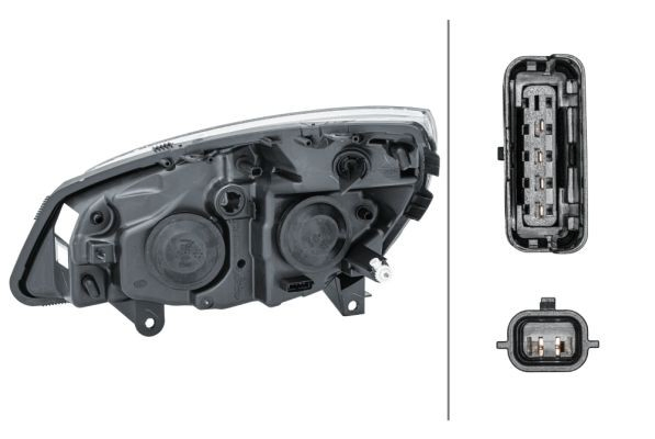 Фара передняя правая на Renault Scenic GRAND II JM0, JM1