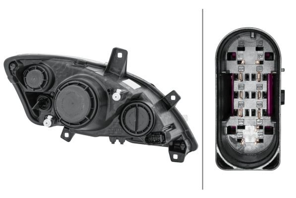 Фара левая HELLA 1EG009627011 цена, от 227.44 USD