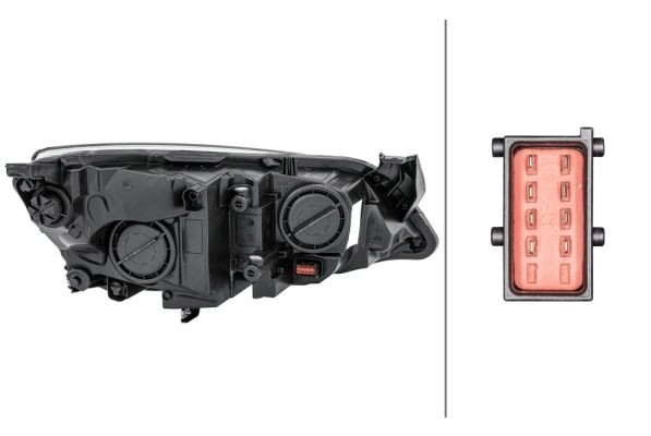 Фара левая Depo/Loro/Abakus FP5216R1E цена, от 139.05 USD